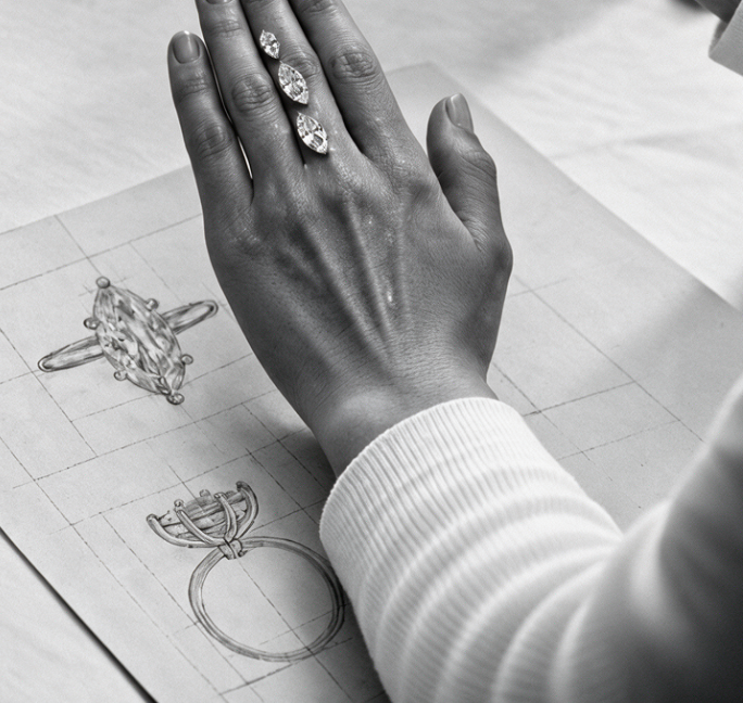 Engagement ring consultation with Zachary Jude